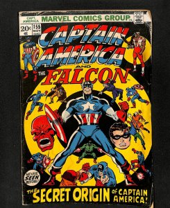 Captain America #155 Origin Issue!