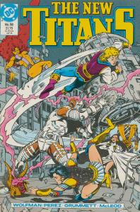 New Titans, The #58 FN ; DC | George Perez