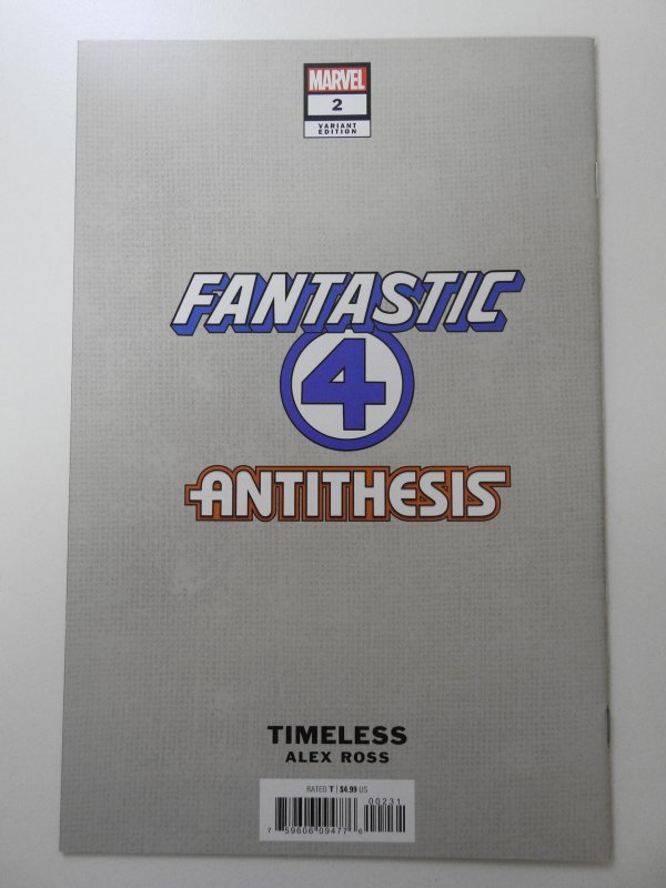 Fantastic Four #2 W/ Alex Ross Silver Surfer Variant Cover! Beautiful NM Cond!!