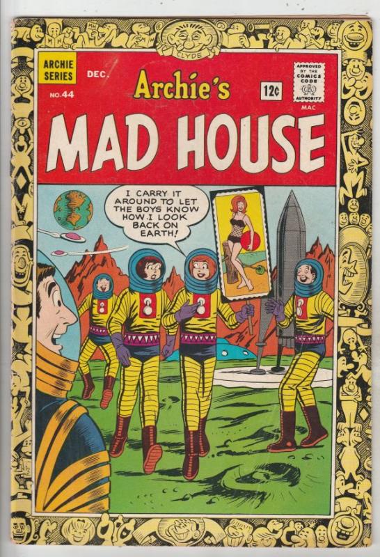 Archie's Mad House #44 (Dec-65) FN+ Mid-High-Grade Captain Sprocket