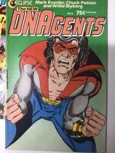 DNAgents #4 & 10 The New DNAgents #3, 5, 6, 8 Lot of 6 Eclipse Comics (‘83-‘86)