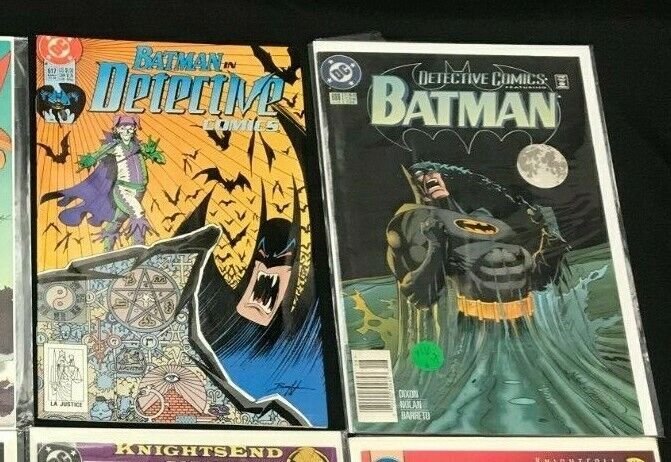 DETECTIVE COMICS 8PC LOT (VF) BREYFOGLE!! 1990-95