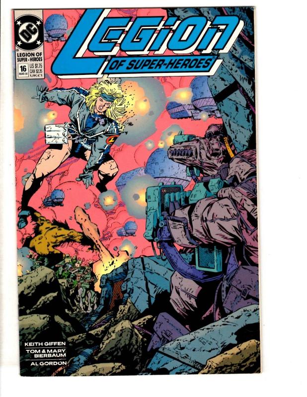 8 Legion Of Super-Heroes DC Comic Books # 13 15 14 16 17 18 19 20 RJ1