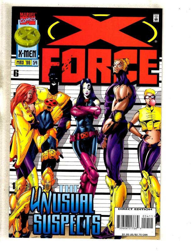 11 X-Force Marvel Comics # 43 44 45 46 47 48 49 51 52 53 54 Deadpool Cable DB7