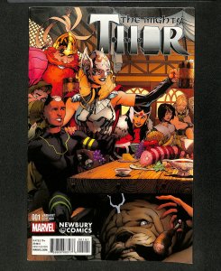 Mighty Thor (2016) #1 Newbury Comics Variant