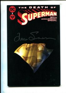 Death of Superman 30th Ann. SP. #1E - Signed Louise Simonson TPB (8.0) 2023