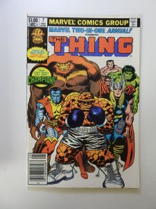 Marvel Two-in-One Annual #7 (1982) VF- condition