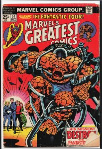 Marvel's Greatest Comics #51 (1974) Fantastic Four
