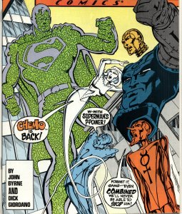 Action Comics #590 (1987) Metal Men