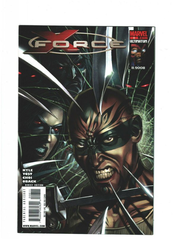X-Force #8 VF+ 8.5 Marvel Comics 2008 Wolverine & X-23