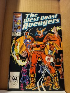 West Coast Avengers #9 (1986) rsb
