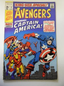 The Avengers Annual #3 (1969) FN/VF Condition