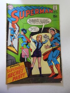 Superman #218 (1969) VG+ Condition