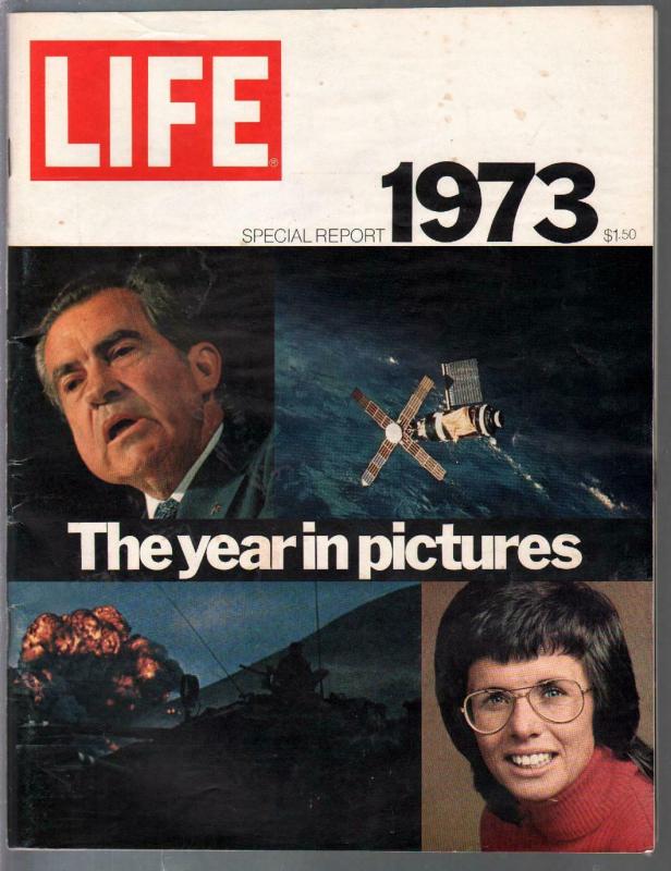 Life - Special Report Issue 1973-Year In Pictures-Nixon-Watergate-VF