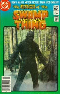 Saga of the Swamp Thing, The #2 (Newsstand) VF ; DC | Photo Cover