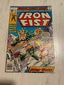 Iron Fist #14 (1977)white Snow White doom- 1St Sabretooth VF solid