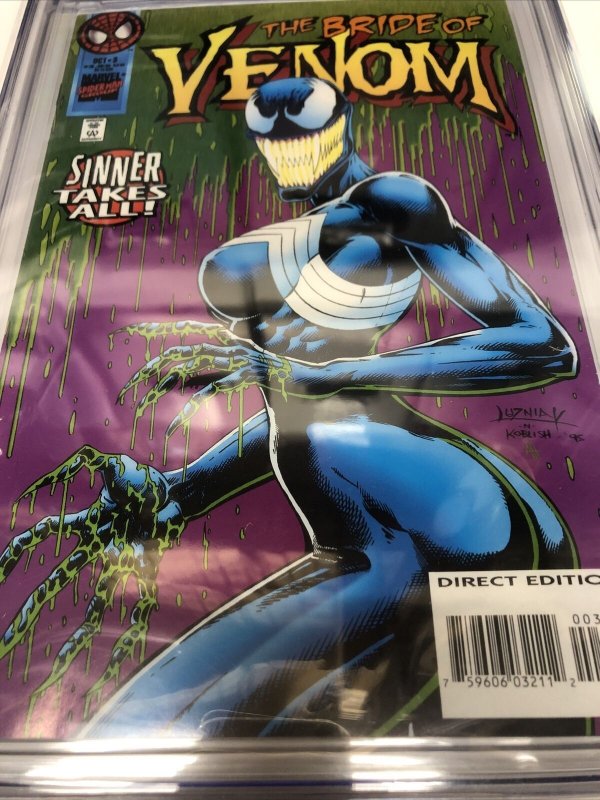 Venom : Sinner Takes All (1995) # 3 (CGC 9.8) Marvel Comics • Larry Hama • Slott