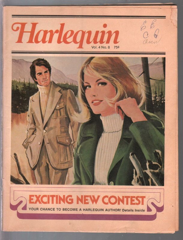 Harlequin 1978-Bern Smith cover originally on Harlequin Paperback book #1895-...