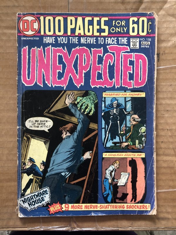 The Unexpected #158  (1974)