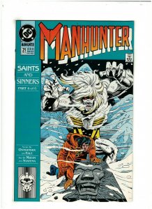 Manhunter #21 VF+ 8.5 DC Comics 1990