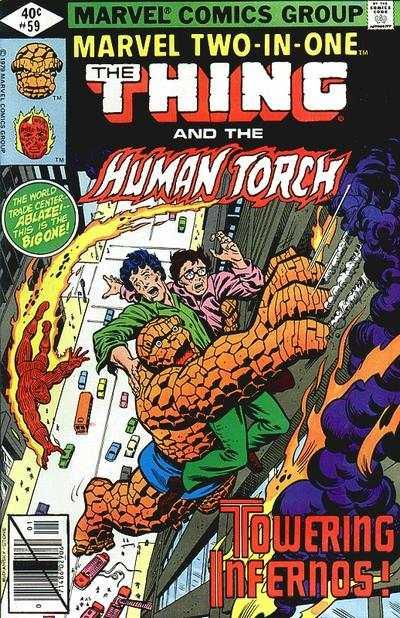 Marvel Two-In-One (1974 series) #59, Fine+ (Stock photo)