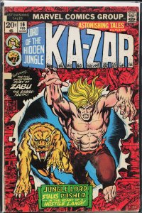 Astonishing Tales #16 (1973) Ka-Zar