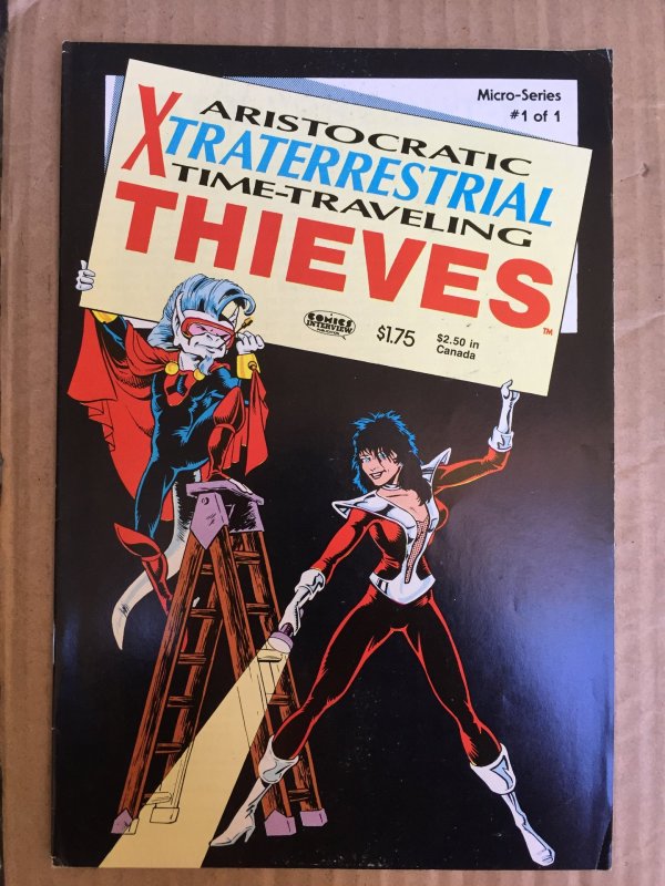 Aristocratic Xtraterrestrial Time-Travelling Thieves #4 (1987)