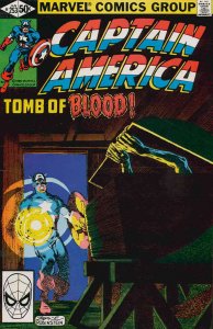 Captain America (1st Series) #253 VG ; Marvel | low grade comic John Byrne Baron