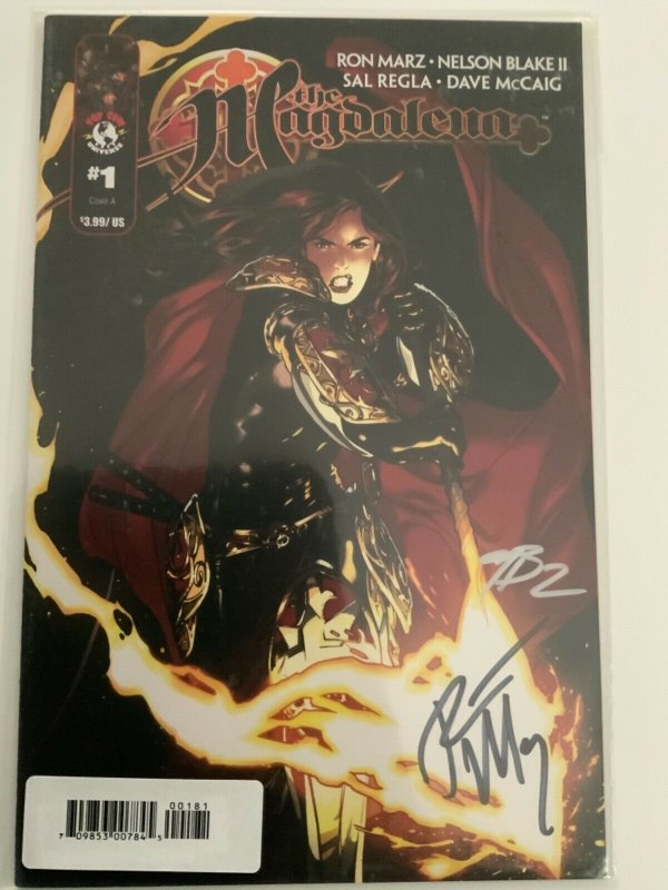 MAGDALENA #1 DOUBLE SIGNED RON MARZ & NELSON BLAKE.