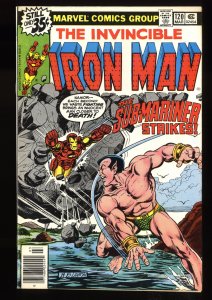 Iron Man #120 FN+ 6.5 1st Justin Hammer! Vs. Sub-Mariner!