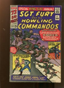 SGT FURY #1 (4.0) KING SIZE ANNUAL! 1965