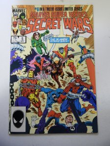 Marvel Super Heroes Secret Wars #5 (1984) VF Condition