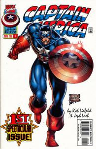 CAPTAIN AMERICA #1 HEROES REBORN 1996 NM (B153)