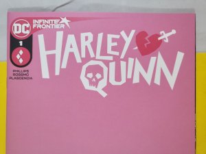 Harley Quinn #1 Blank Sketch Variant 2021 DC Comics Pink