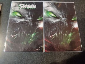 ​SPAWN #292 SET. TRADE DRESS & VIRGIN.