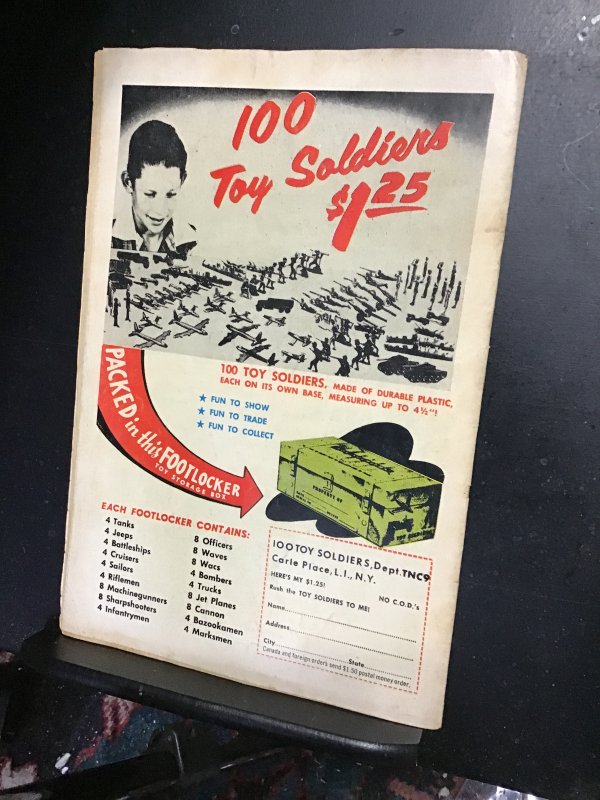 G.I. Combat #95 (1962) very early Haunted Tank cover key! VG+ Wow!