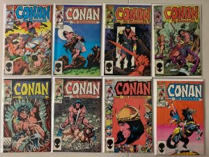 Conan the Barbarian comics lot #166-210 + 3 annuals 46 diff avg 6.0 (1985-88)