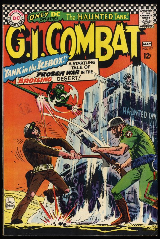 G.I. Combat #117 VF- 7.5 Ramey Collection