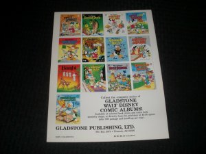 1987 GLADSTONE COMIC ALBUM #1 VF- 7.5 Uncle Scrooge  / Donald Duck