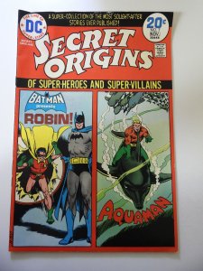 Secret Origins #7 (1974) VG+ Condition