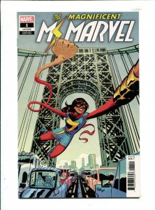 Magnificent Ms. Marvel #1 - 1:50 Elsa Charretier Variant Cover (9.2ob) 2019