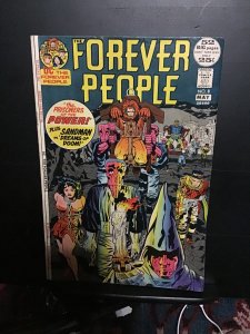 The Forever People #8  (1972) Mid high grade Kirby giant size key! Wow!