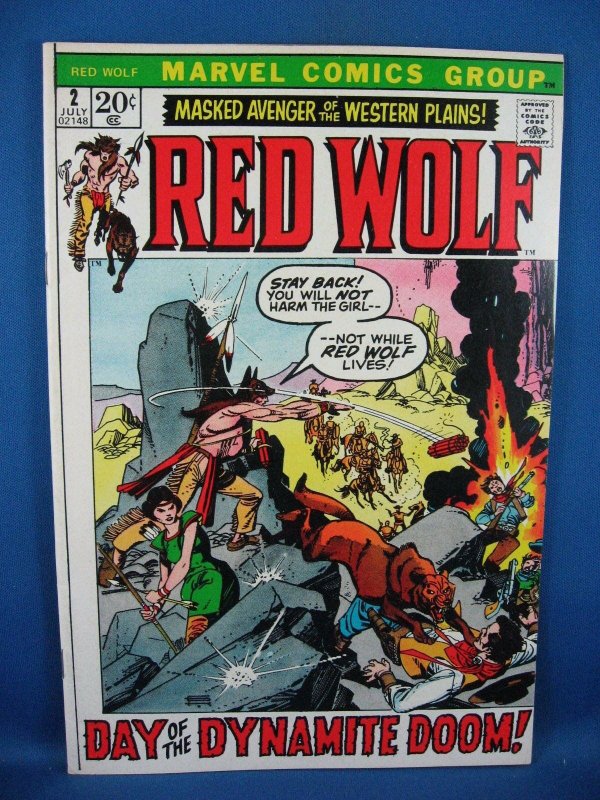 Red Wolf #2 (Jul 1972, Marvel) VF+