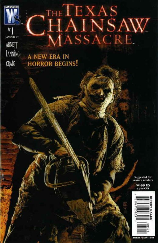 Texas Chainsaw Massacre, The (Wildstorm) #1A VF/NM; WildStorm | 1:10 variant by 