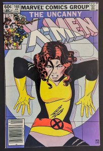 The Uncanny X-Men #168 Newsstand Edition (1983) VF/NM