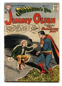 Superman's Pal Jimmy Olsen #17 1957-DC-Silver-Age comic book-missing page