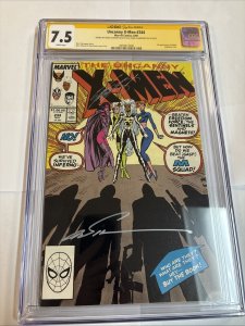 Uncanny X-Men (1989) # 244 (CGC 7.5 SS) Signed Marc Silvestri • Chris Claremont