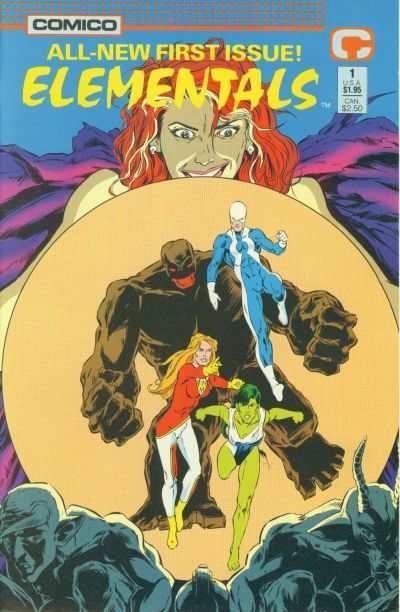 Elementals (1989 series)  #1, Fine+ (Stock photo)