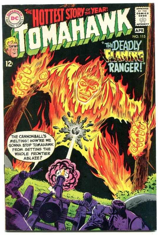 Tomahawk Comics #115 1968- DC Western Silver Age- VF
