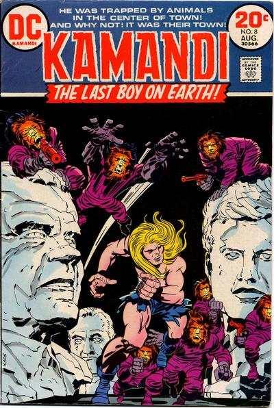 Kamandi: The Last Boy on Earth #8, Fine (Stock photo)